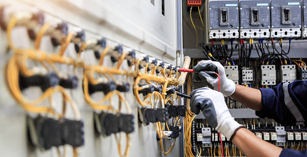Professional Electrician technician working in Reston, VA